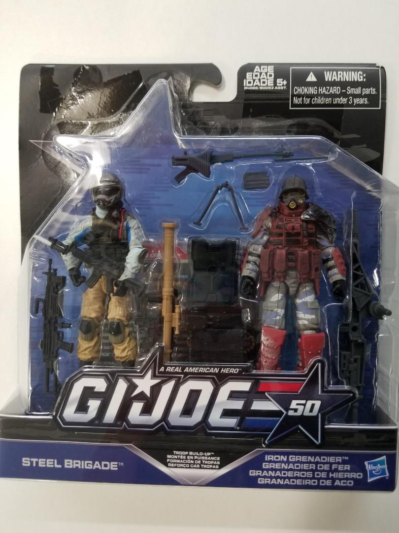 GI Joe 義勇群英 3.75 Troop Steel Brigade Iron Grenadier NEW, 興趣及遊戲, 玩具 & 遊戲