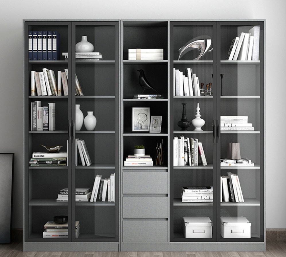 Glass bookcase/glass display cabinet/glass storage cabinet, Furniture ...