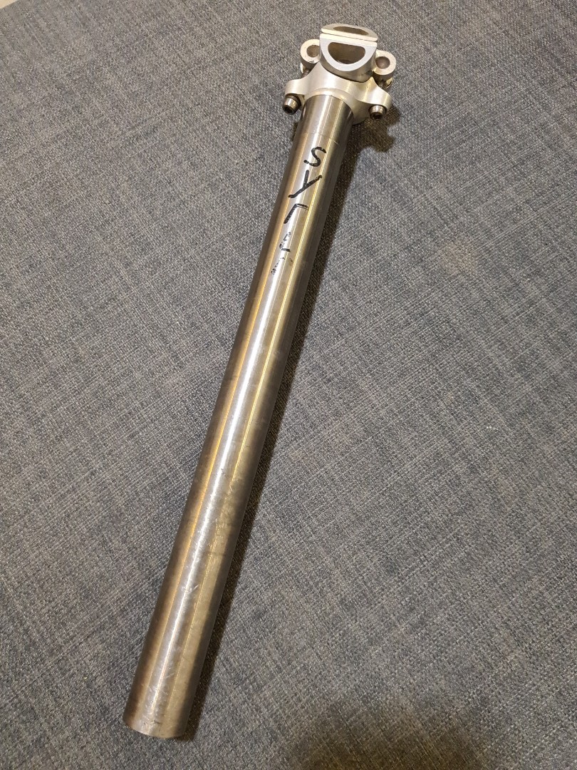 Grail Syncros retro titanium seatpost 26.8 Sports Equipment