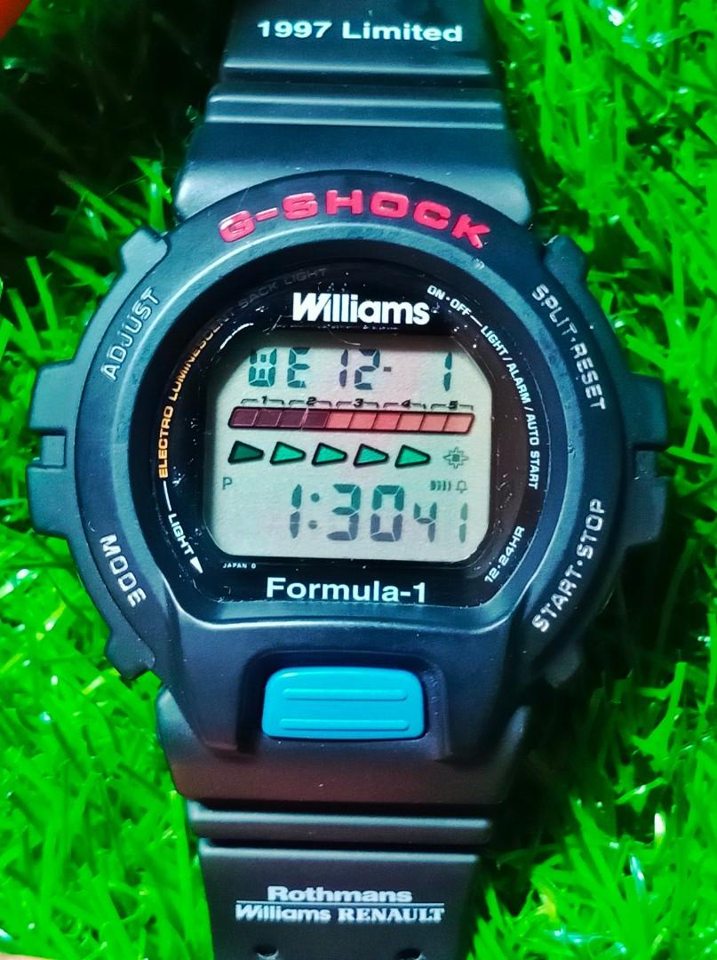 CASIO G-SHOCK Ｆ1 Williams RENAULT 1997 - 腕時計(デジタル)