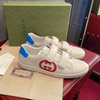 Gucci 女裝經典魔術貼波鞋 (Size 36)