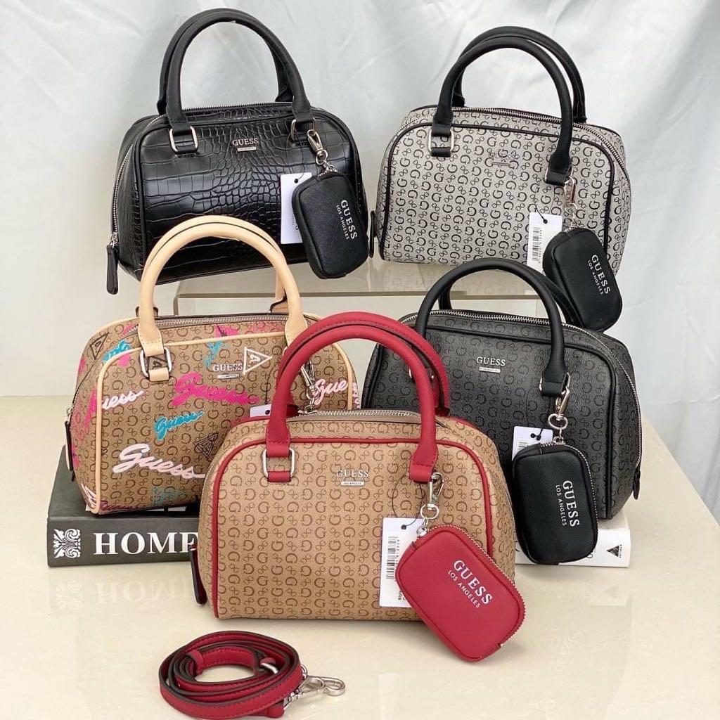 Guess bowling bag marx original Fesyen Wanita Tas Dompet di