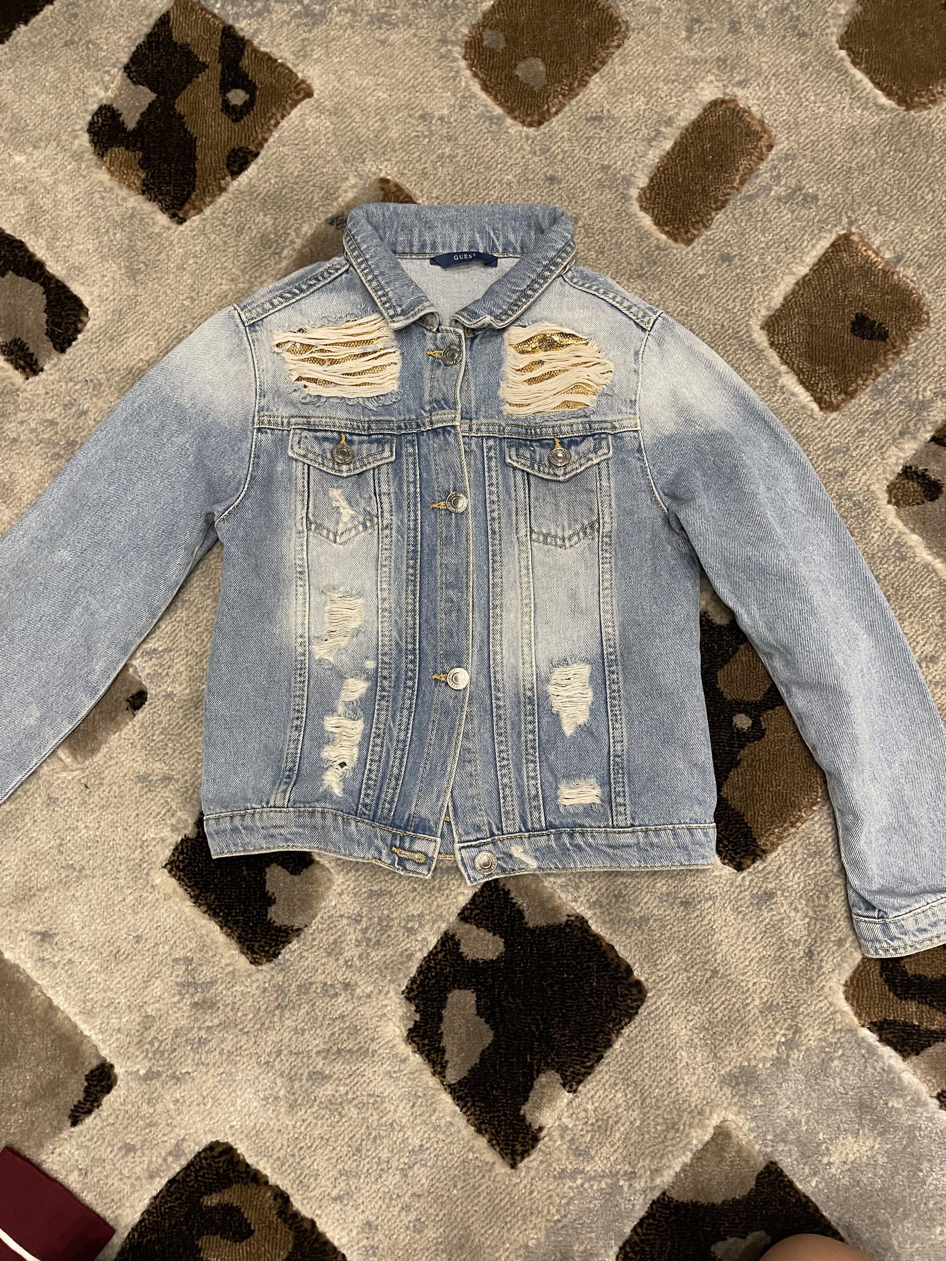 guess jacket jean