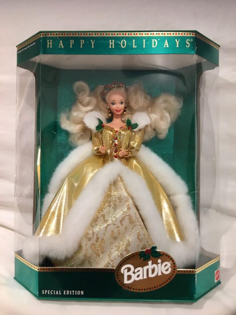 Barbie 1994 happy holidays hot sale