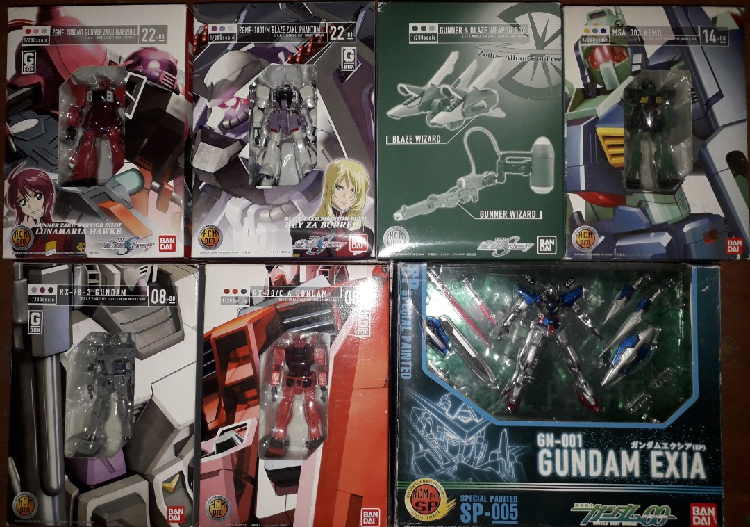 HCM Pro Gundam Set Sale, Hobbies & Toys, Toys & Games on Carousell