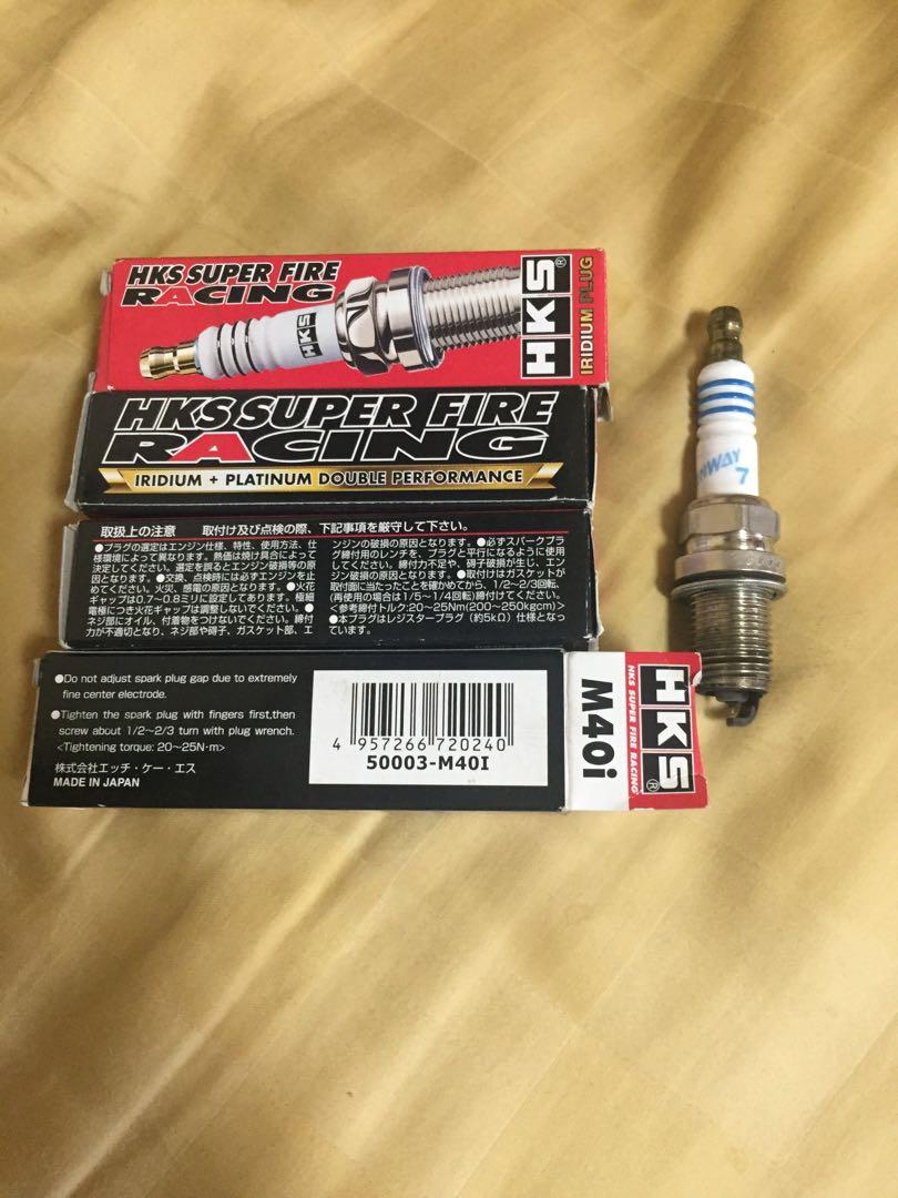 HKS Super Fire Racing spark plugs for Honda Accord Euro R CL7R CL7, Car