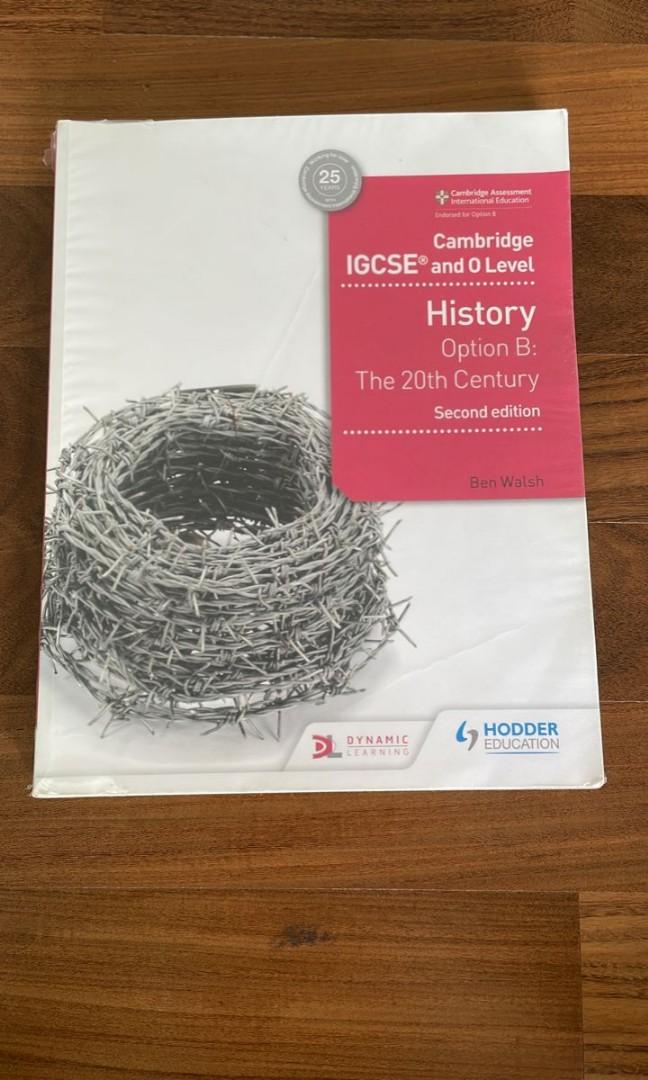 Hodder Education History Option B the 20th century Cambridge IGCSE