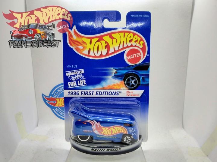 Hot wheels top volkswagen drag bus