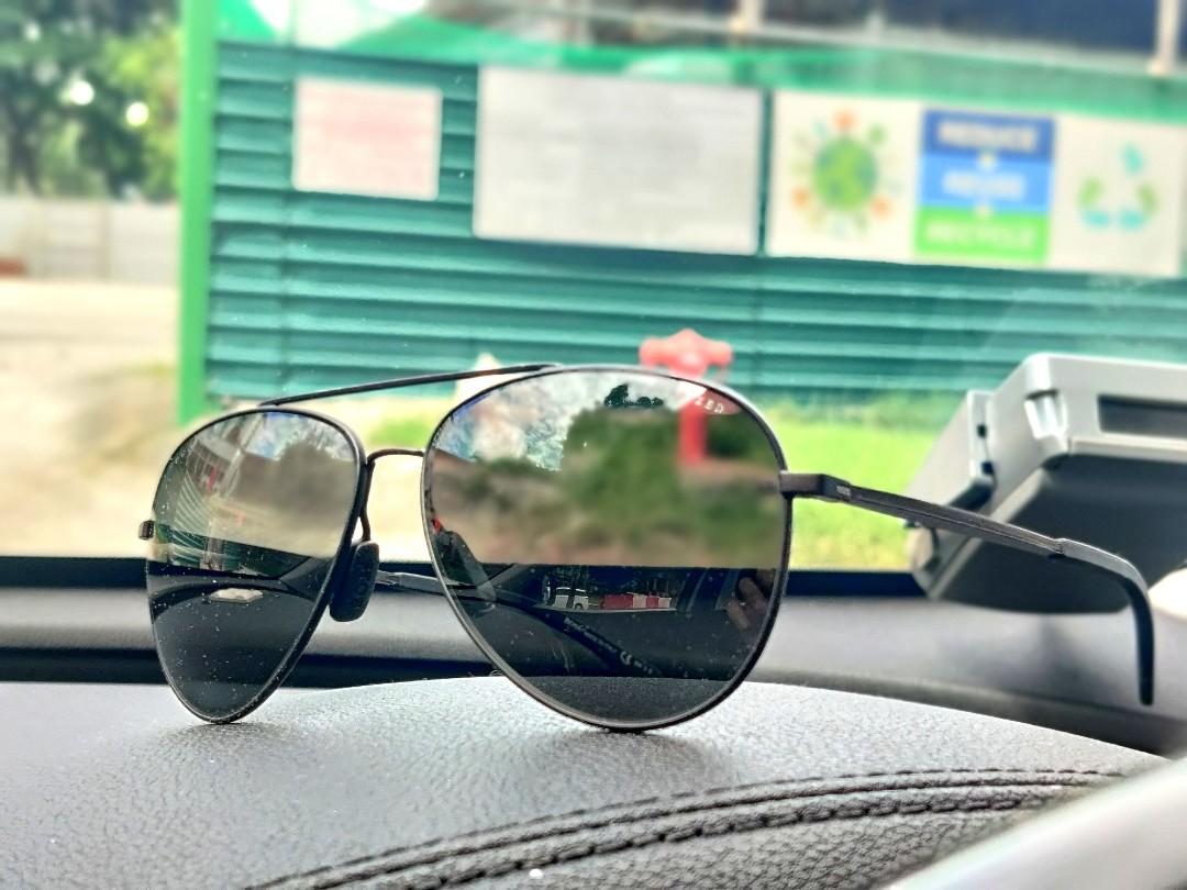 Hugo Boss aviator polarized sunglass sun shades