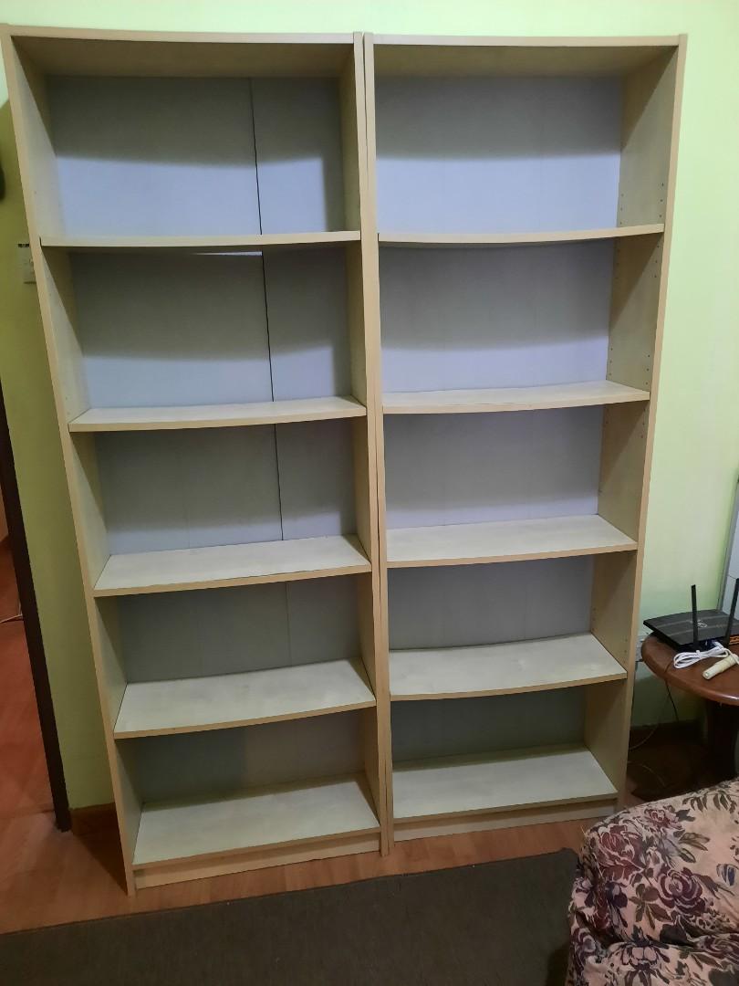 Ikea book shelves, Furniture & Home Living, Furniture, Shelves