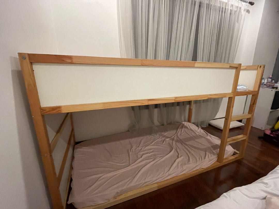 Ikea KURA reversible bed, Home & Furniture, Furniture on Carousell