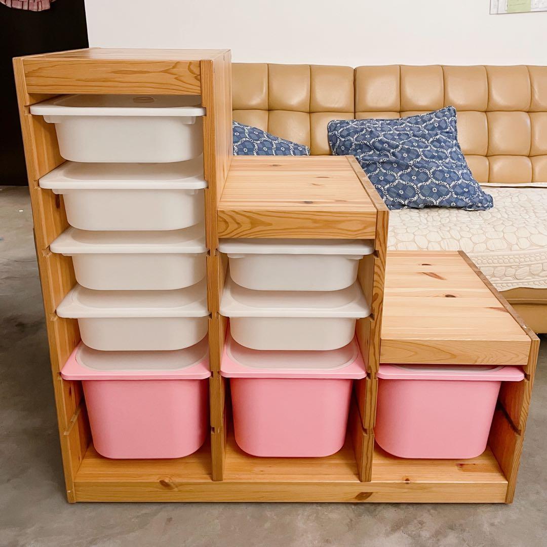 IKEA Trofast Steps drawers, Furniture & Home Living, Furniture, Shelves
