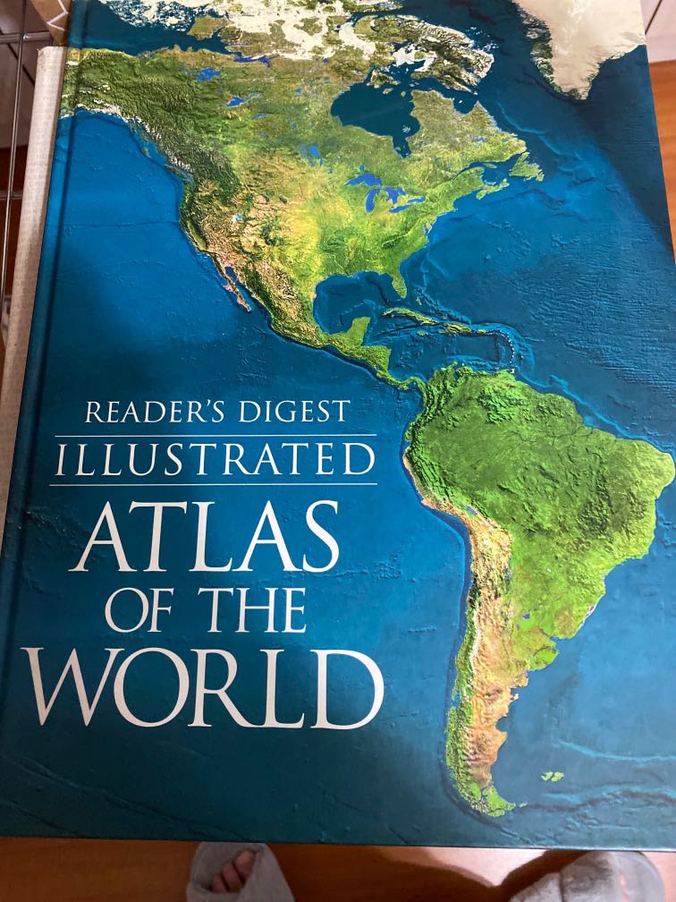 Illustrated Atlas of the World, Hobbies & Toys, Books & Magazines ...
