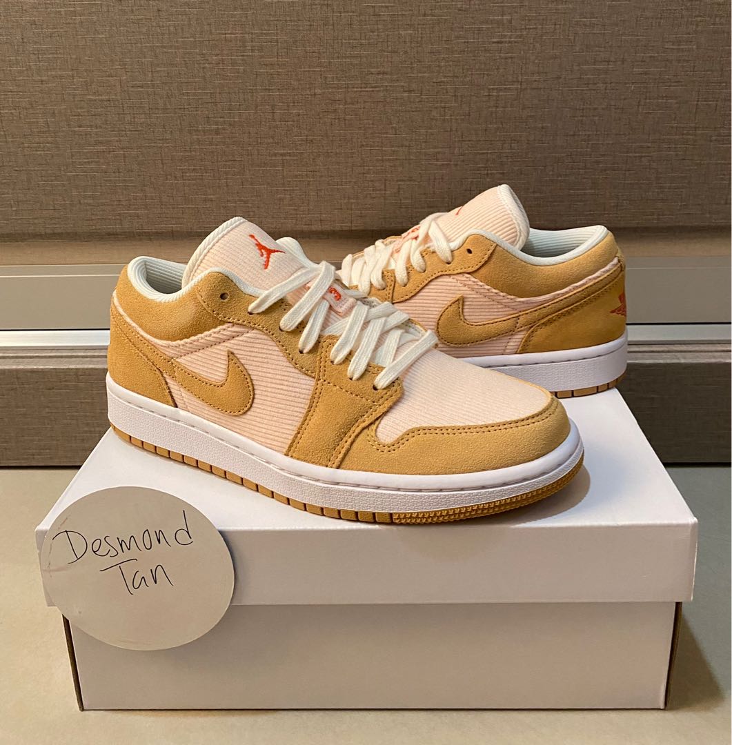 JORDAN 1 LOW “TWINE”, Women's Fashion, Footwear, Sneakers on Carousell