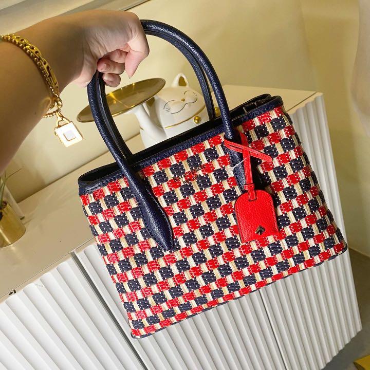 Kate spade eva straw on sale