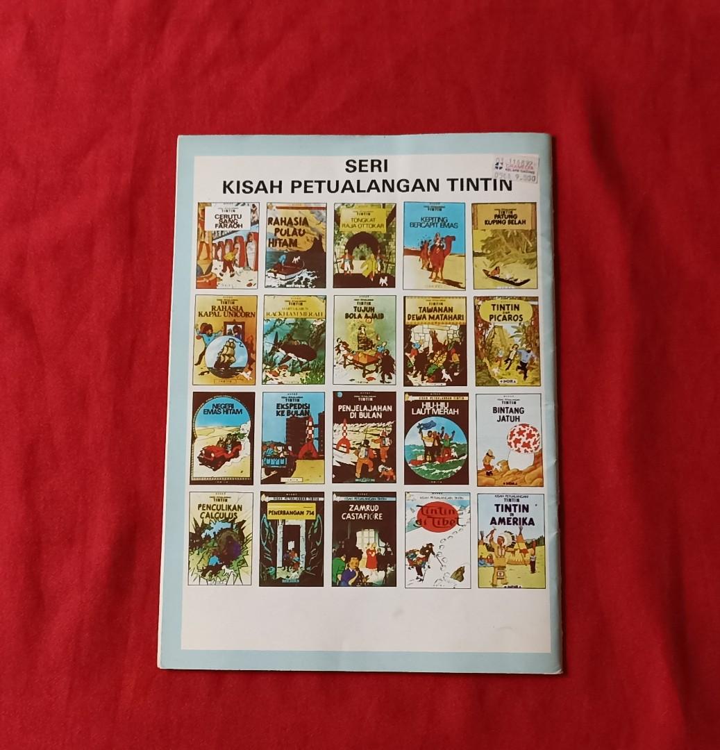 Komik Tintin Hiu Hiu Laut Merah C10 Buku And Alat Tulis Komik Dan