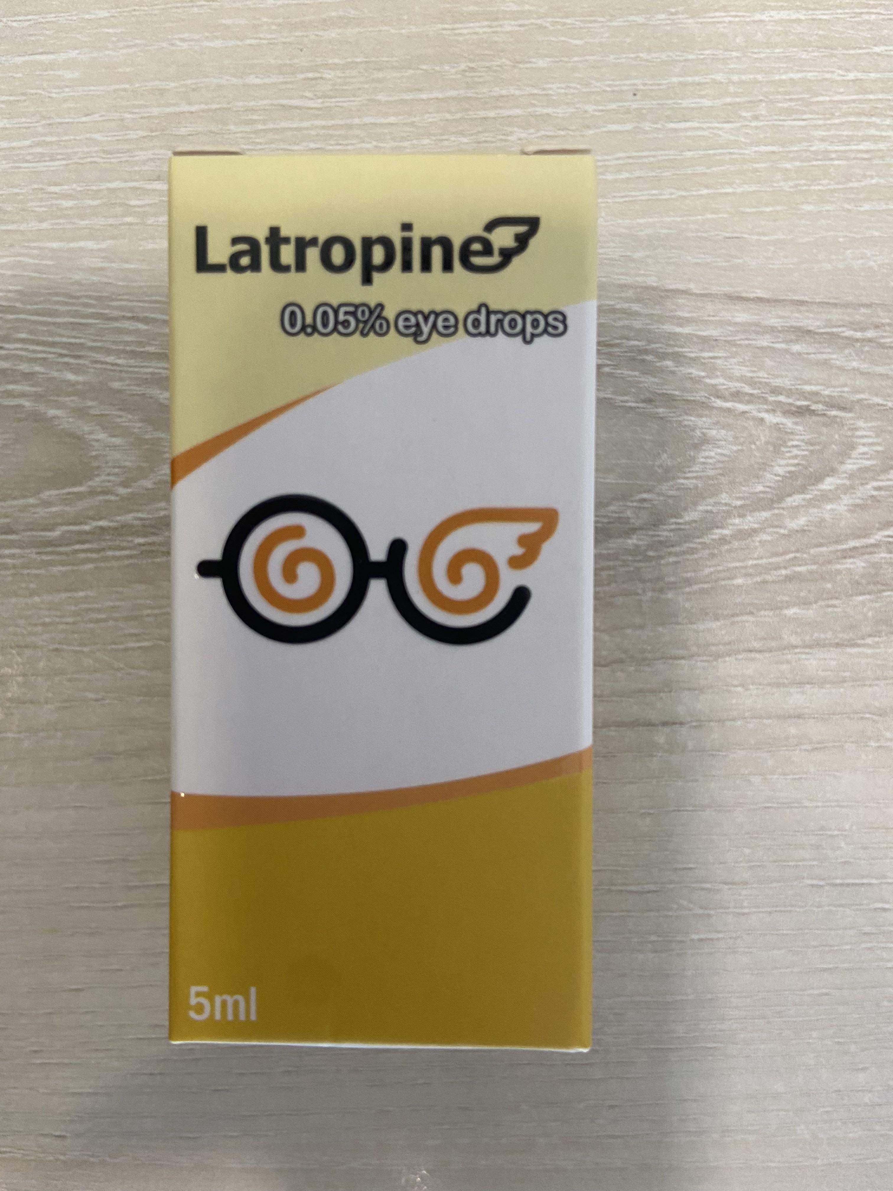 Latropine Atropine 0.05 eye drops, Health & Nutrition, Medical