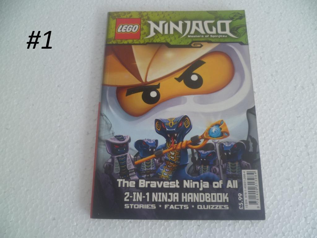 Book - Lego Ninjago Masters of Spinjitzu 2-in-1 Handbook Children Book ...