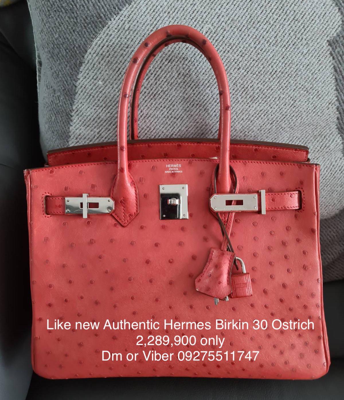 Hermès Bougainvillier Ostrich Birkin 30 Palladium Hardware, 2010 Available  For Immediate Sale At Sotheby's