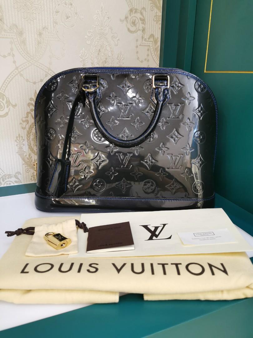 lv alma pm vernis