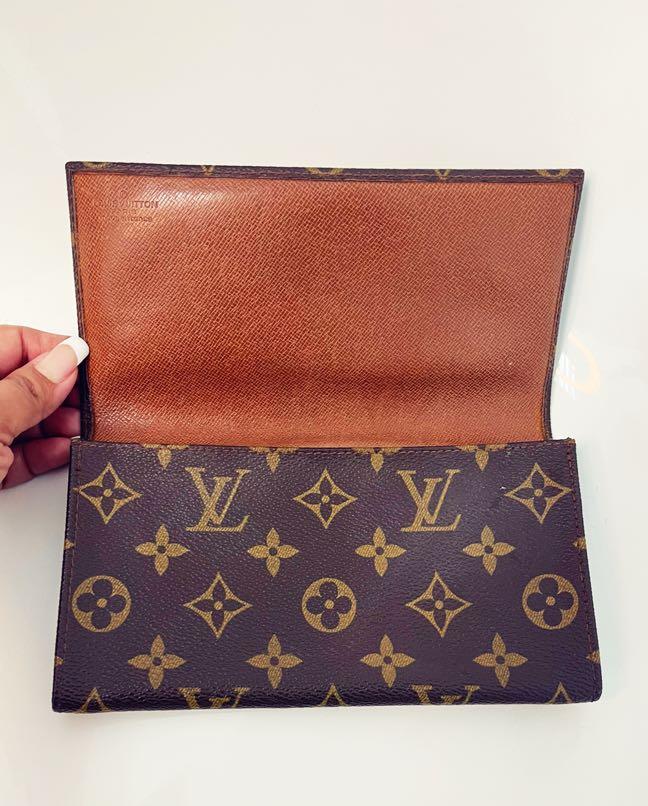 Louis Vuitton Rare Multiple Wallet Billfold Monogram Vintage Authentic Code  861