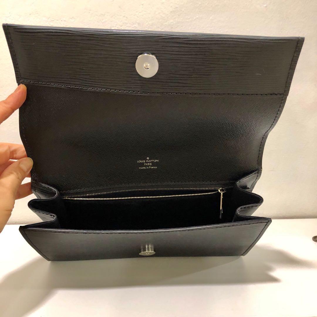 Louis Vuitton Black Epi Clery, myGemma