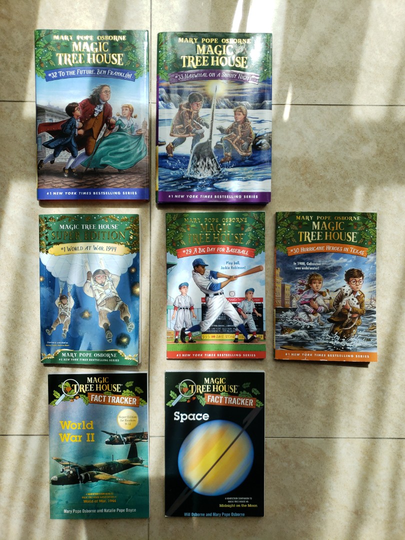 Magic Tree House 8 books bundle, Hobbies & Toys, Books & Magazines ...