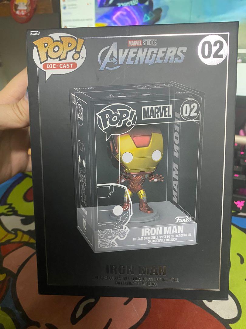 Marvel Studios - Die-Cast Iron Man Funko Pop!, Hobbies & Toys, Toys ...