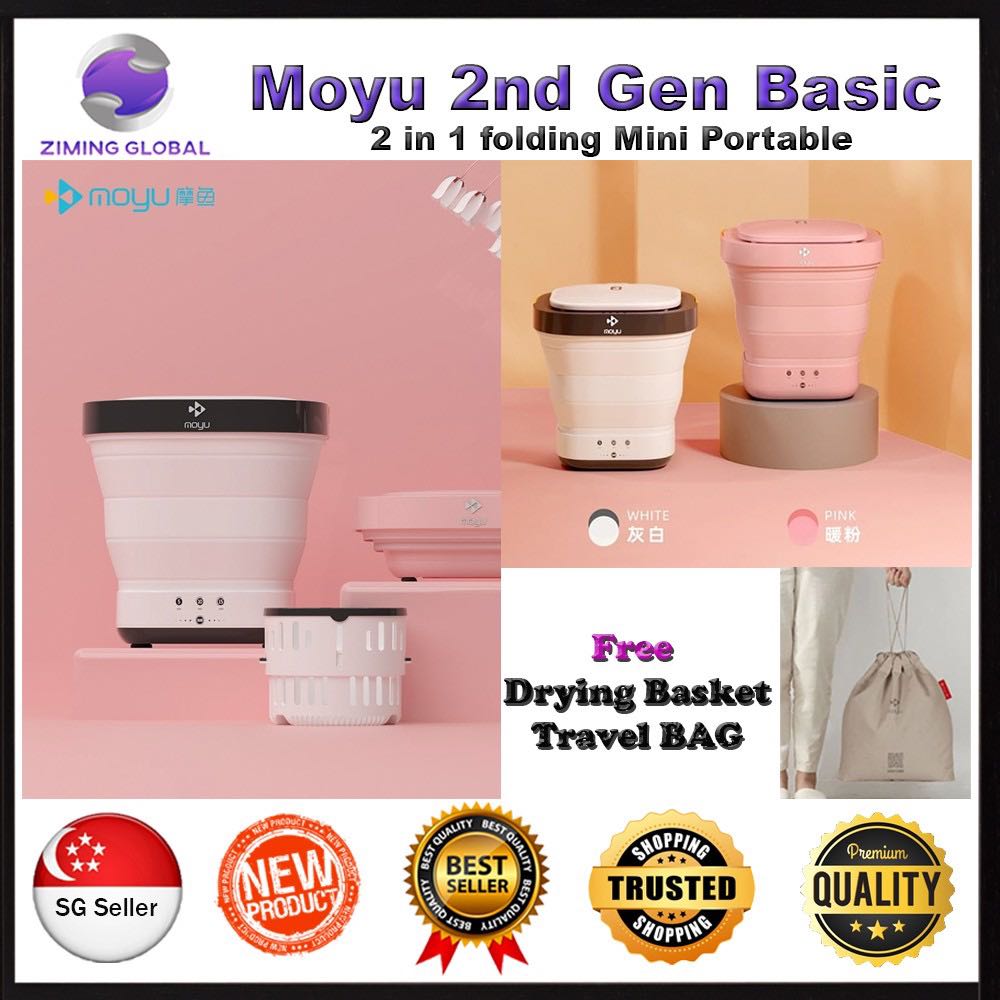 Pink Washing Machine Mini Mini Washing Machine (Pink Colour), TV & Home Appliances, Washing ...