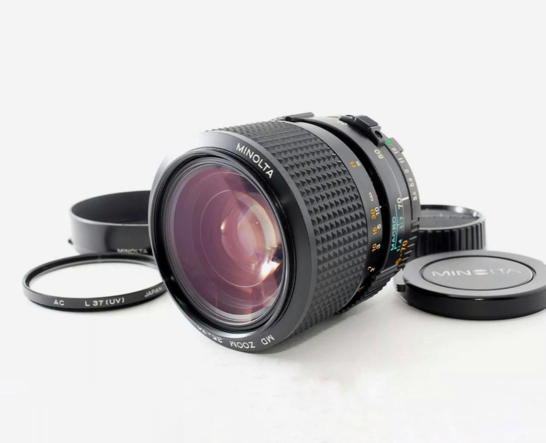 Minolta MD Zoom 35-70mm F3.5恆定光圈有1:4微距, 攝影器材, 鏡頭及 