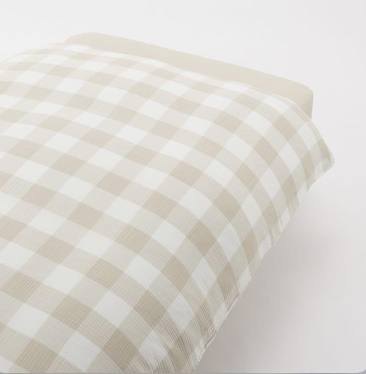 Muji Queen Triple Gauze Duvet Cover, Furniture & Home Living, Bedding