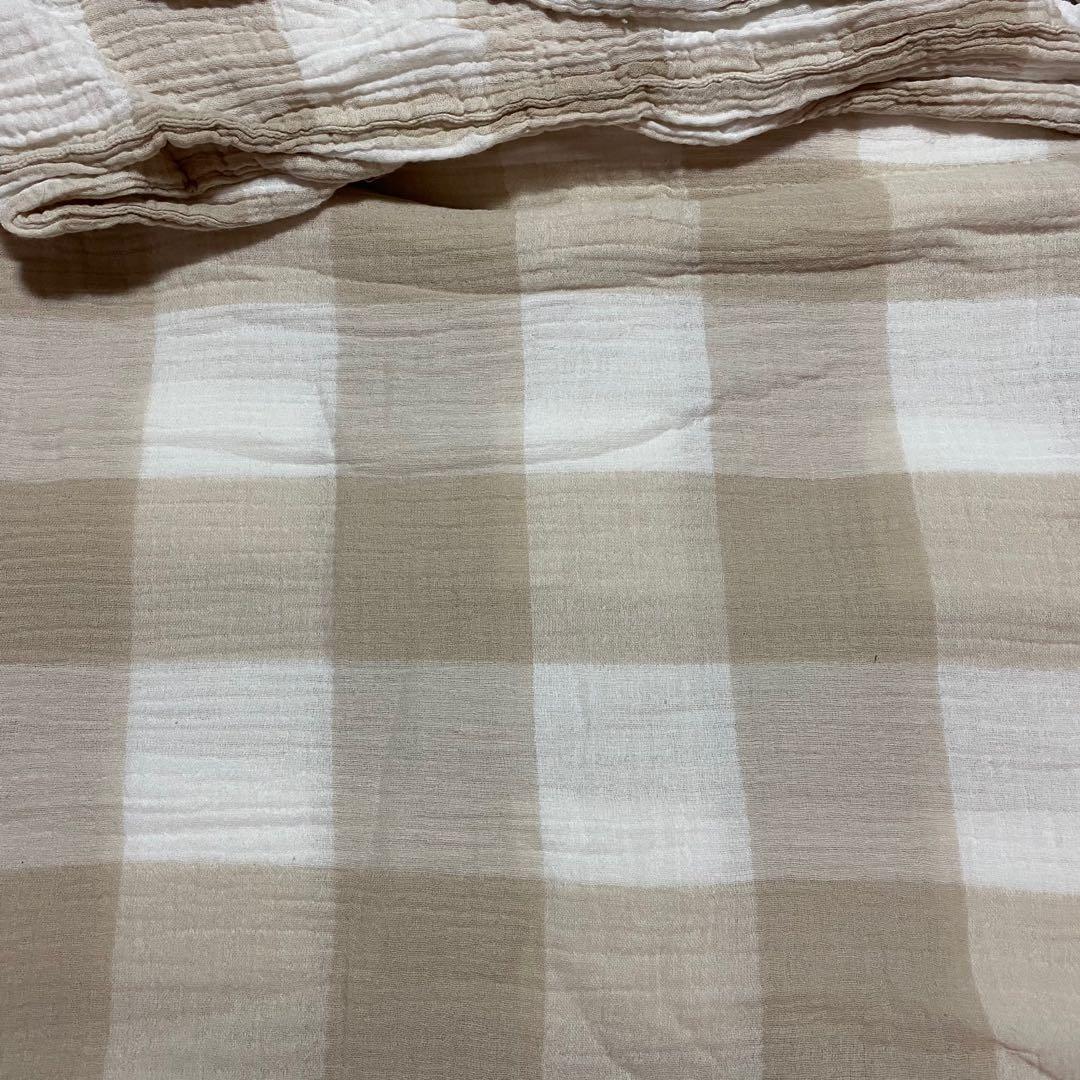 Muji Queen Triple Gauze Duvet Cover, Furniture & Home Living, Bedding