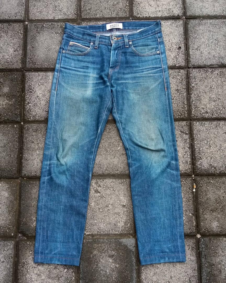 NAKED \u0026 FAMOUS DENIM DIRTY FADE SELVAGE 