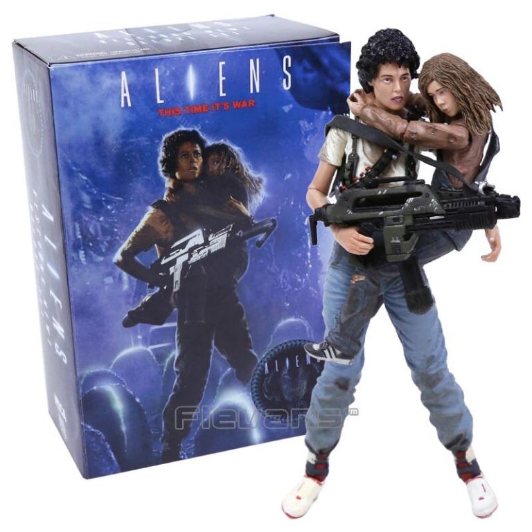 Action Figures Space Marine Lt Ripley Aliens Neca Alien Alienigena 18 Cm -  Aliens - #