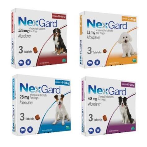 Nexgard For Dogs 2 4kgs Pet Supplies Health Grooming On Carousell