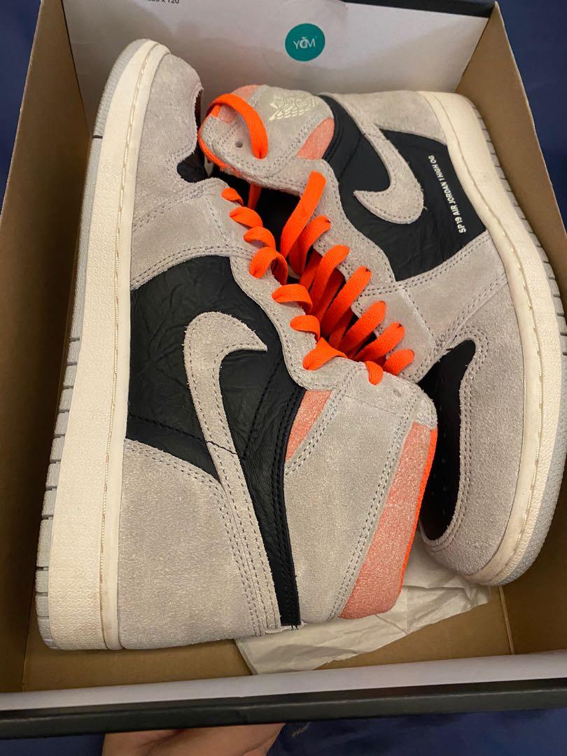 Jordan 1 crimson on sale grey