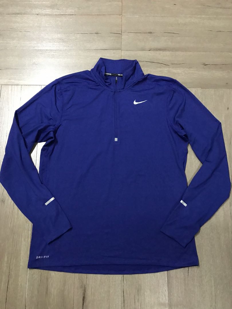 NIKE ELEMENT HALF ZIP, Men's Fashion 