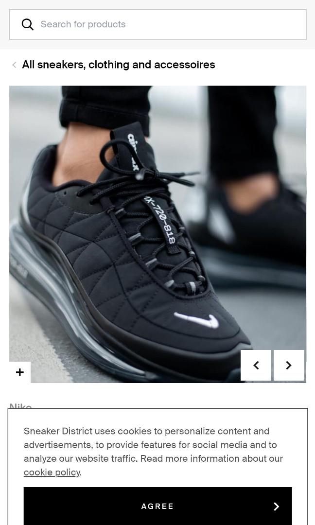 Nike Women Mx 720 818 black Women s Fashion Footwear Sneakers