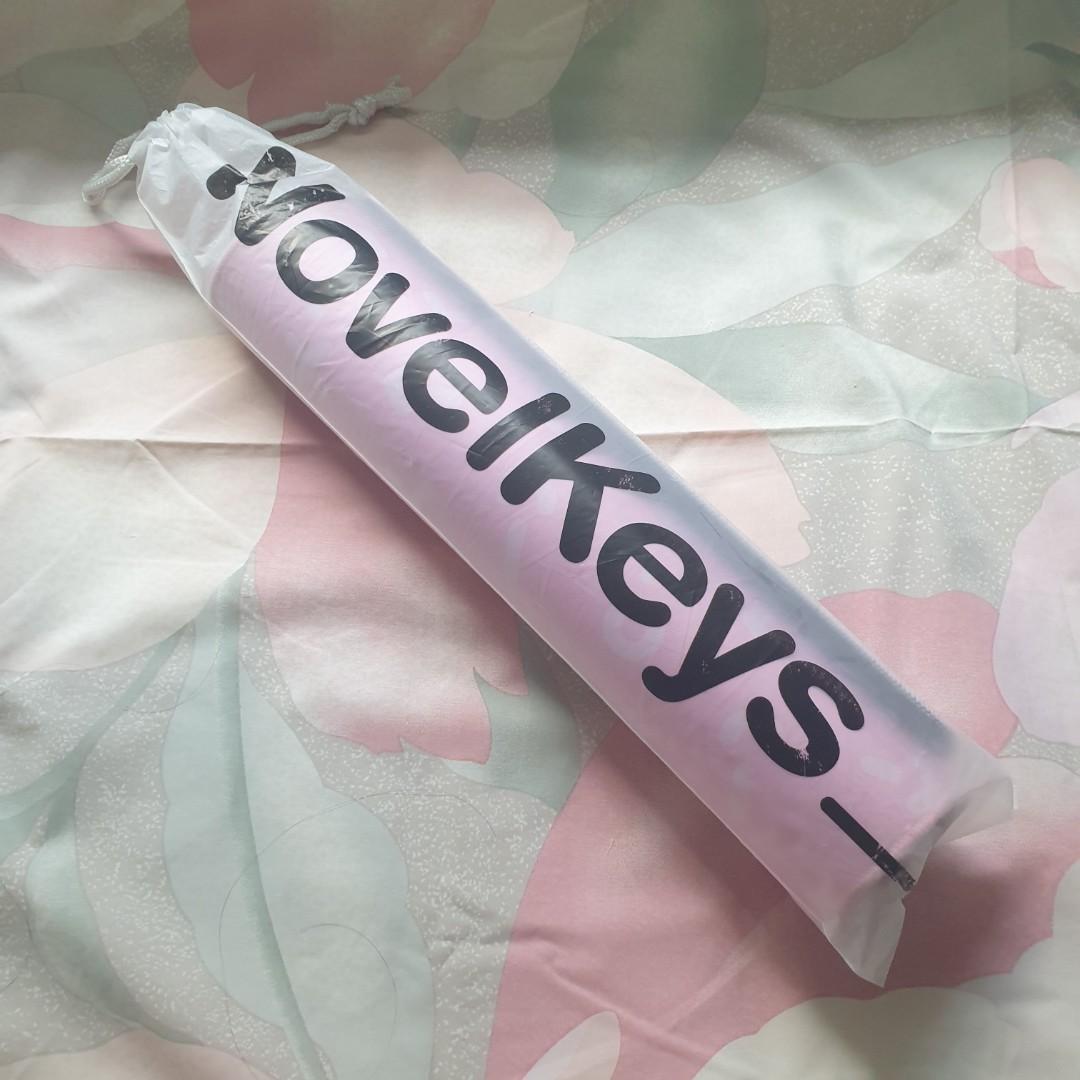 novelkeys milkshake desk mat pink desk pad mouse pad, Computers & Tech