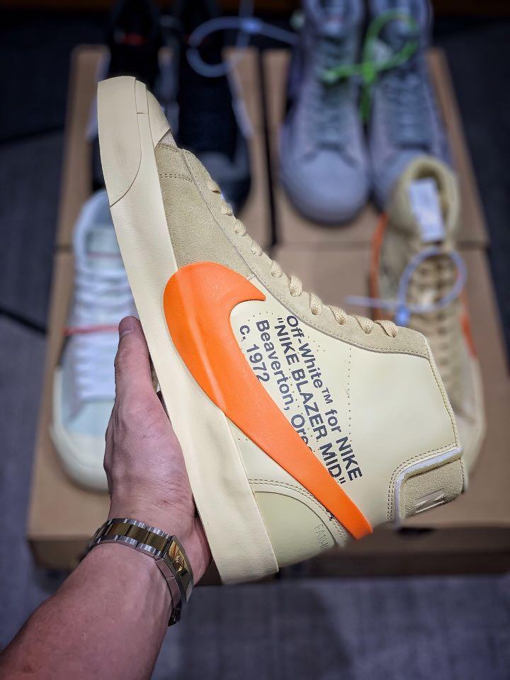 Nike X Off-White The 10: Blazer Mid All Hallows Eve Sneakers - Farfetch