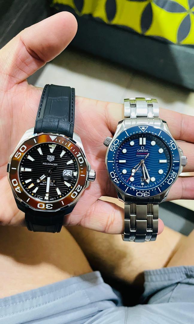 Aquaracer vs seamaster sales