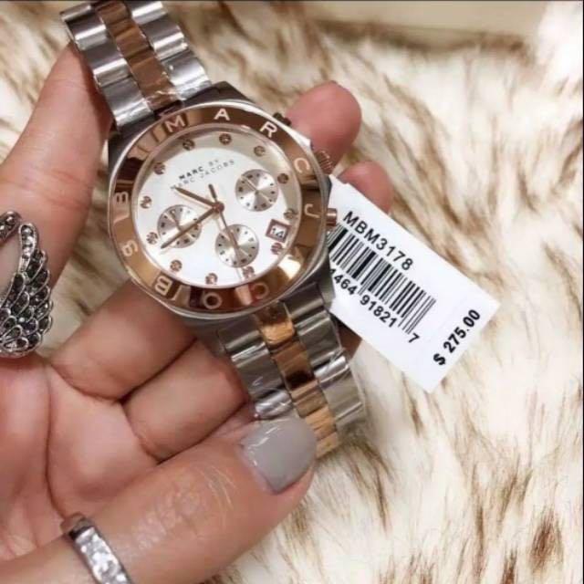 Original 100 Marc Jacobs Watch Women Combination Mbm3178 Fesyen