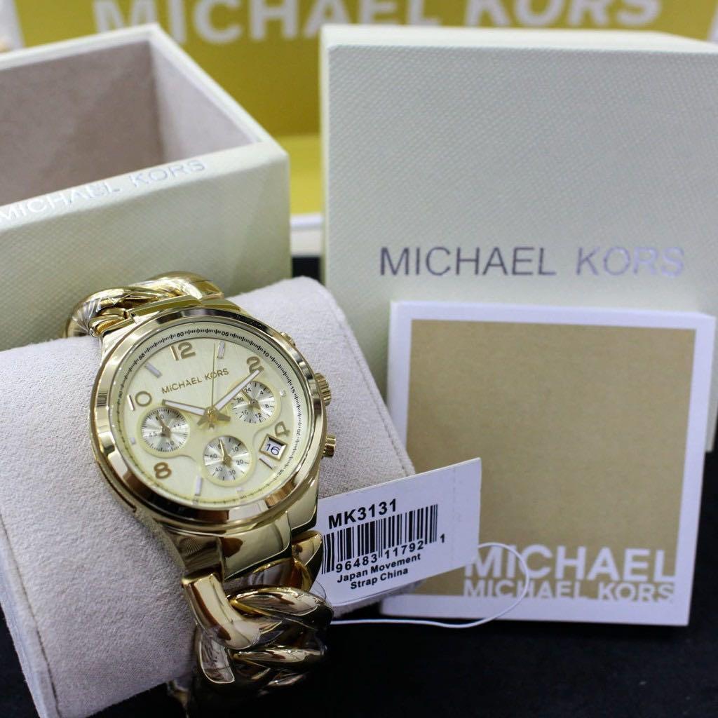 Michael Kors Watch Women Gold Mk3131 