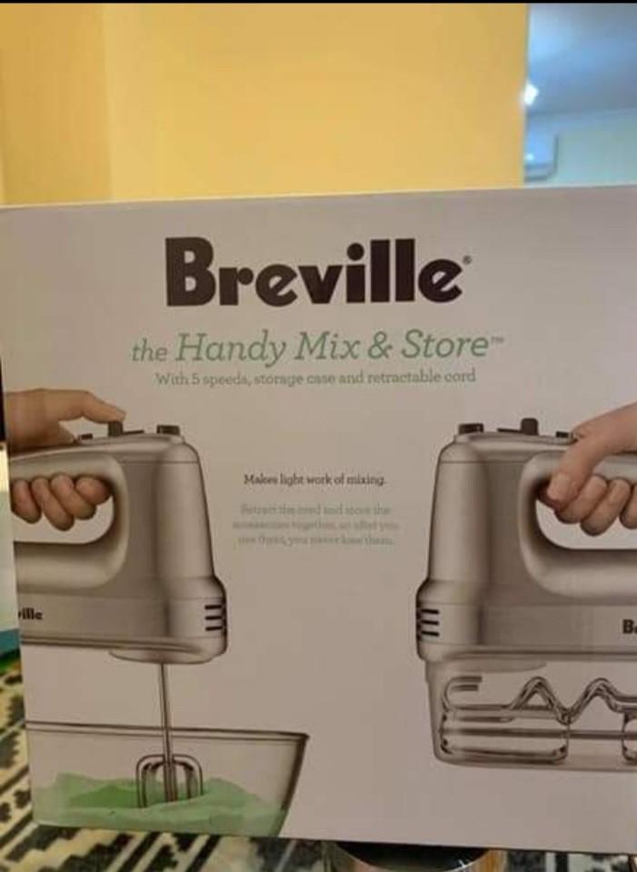 Original Breville Hand Mixer, Furniture & Home Living, Kitchenware