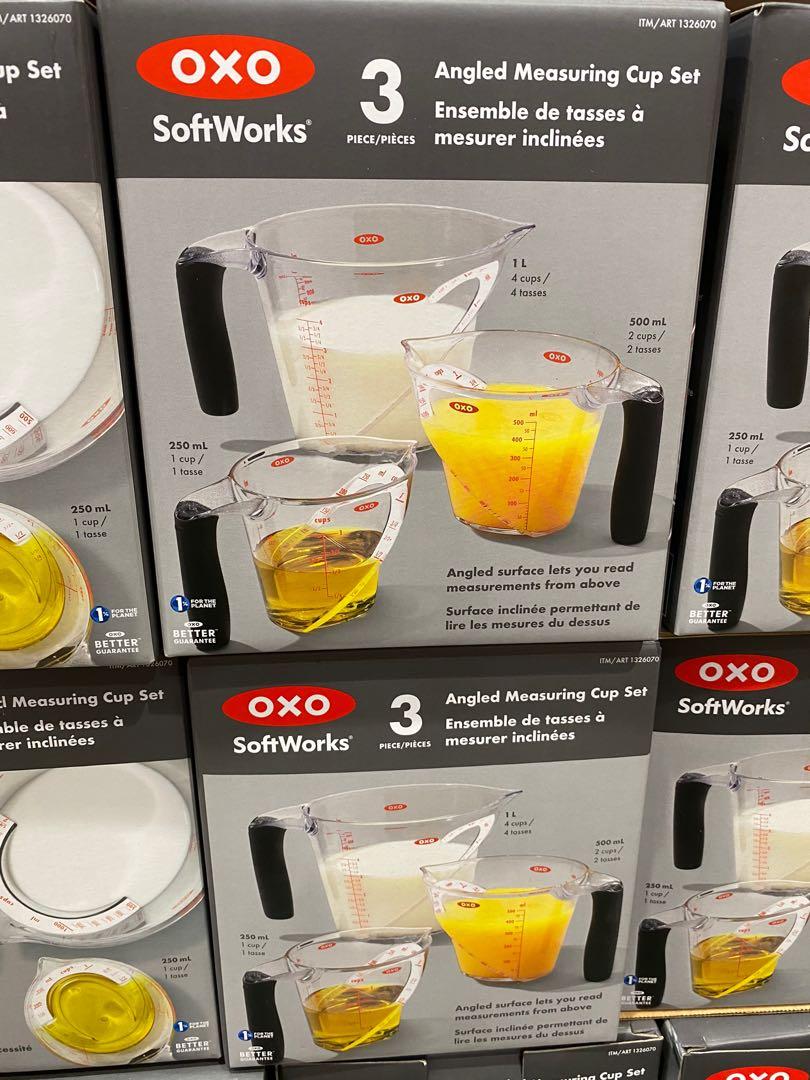 OXO Angled Measuring Cup Set (Category: Bakeware) located in Balungao. Submitted by kateee21 (Listing ID 1128914434, Image 3). Description: 📌📌📌 Only 1 left in stock! 🛳📦 Shipping from Canada 🇨🇦 to Philippines 🇵🇭 via sea cargo; Local Shipping fee c/o buyer..