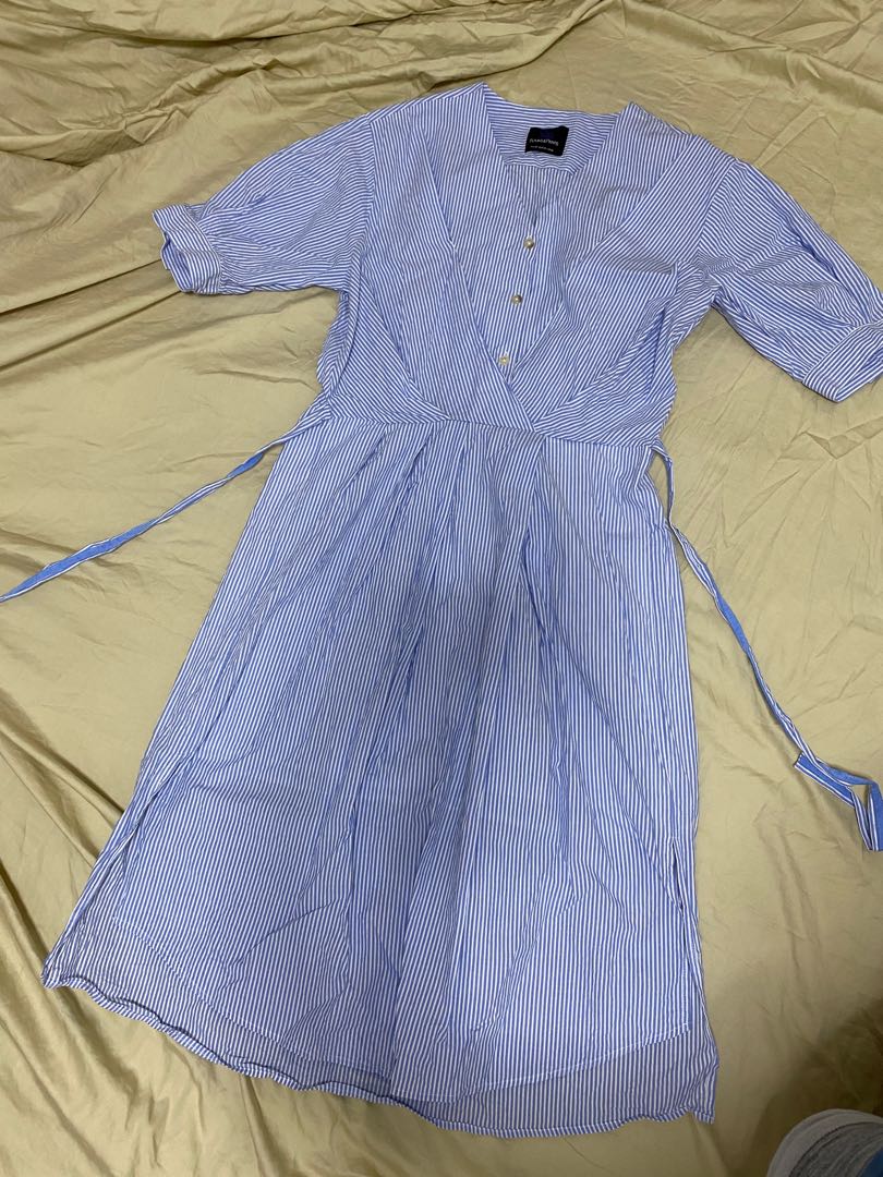 Plains and store prints blue dress