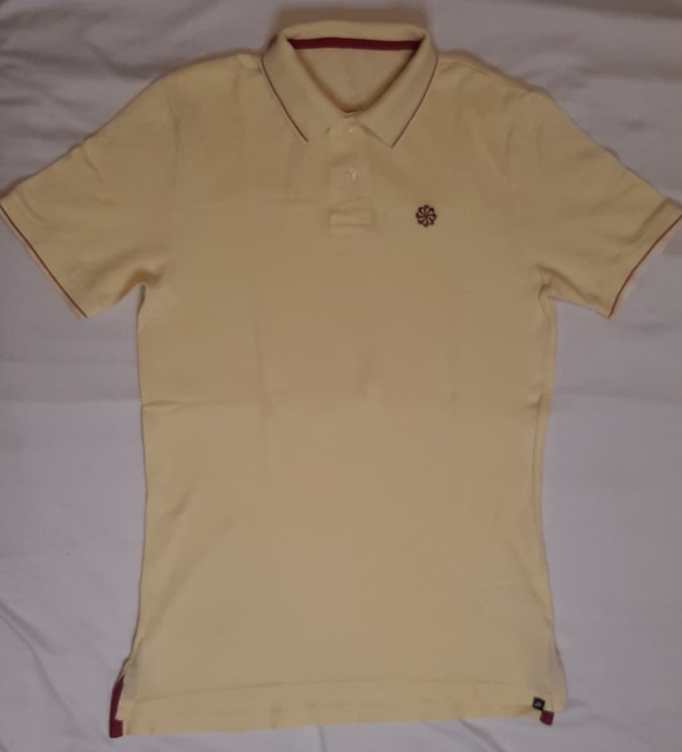 Polo shirt nike yellow, Fesyen Pria 