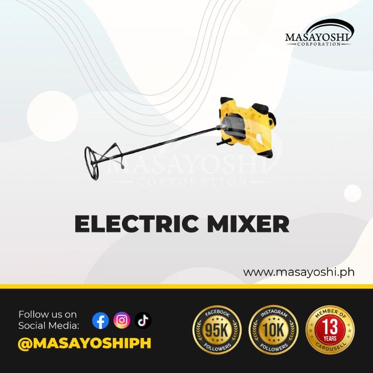 Powerhouse Power Mixer PHEH120MM Heavy Duty Equipment, Commercial & Industrial, Industrial