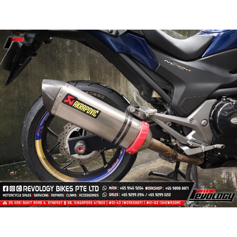 Akrapovic honda nc750x deals