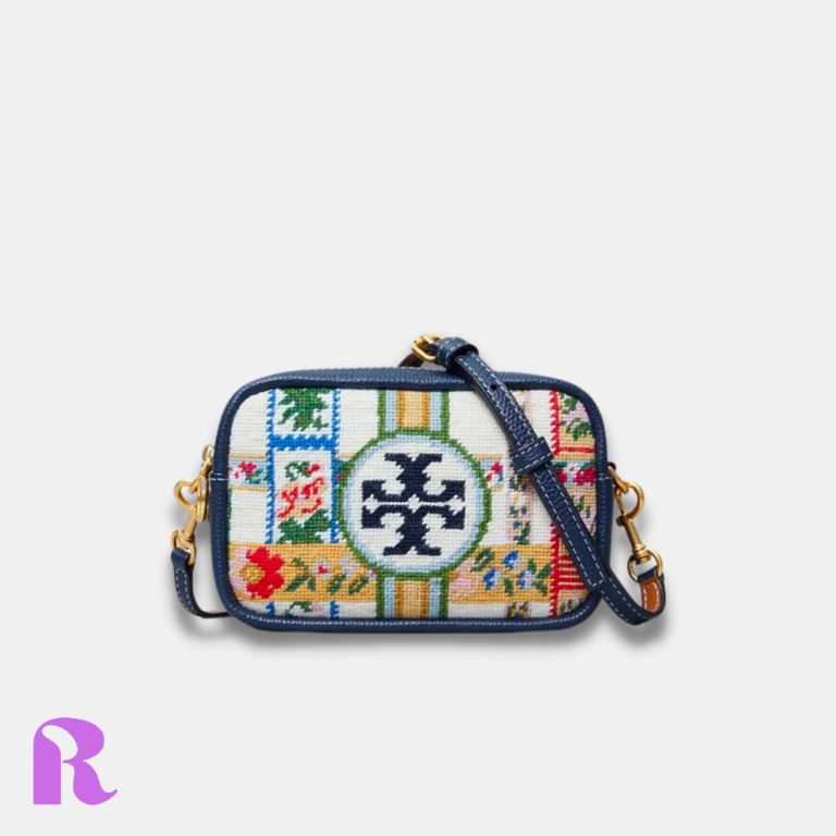 (PREORDER) TORY BURCH - PERRY NEEDLEPOINT MINI BAG 71952, Luxury, Bags &  Wallets on Carousell